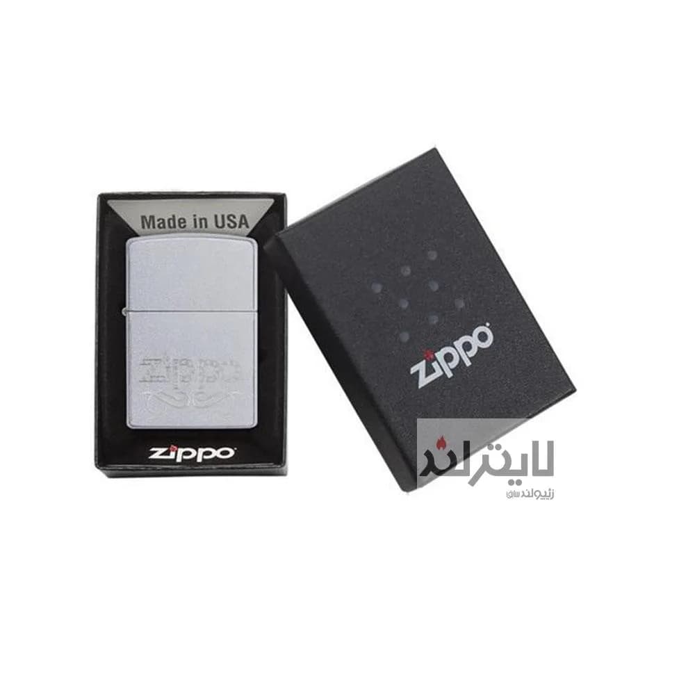 فندک زیپو مدل Zippo Scroll کد 24335 — تصویر ۴
