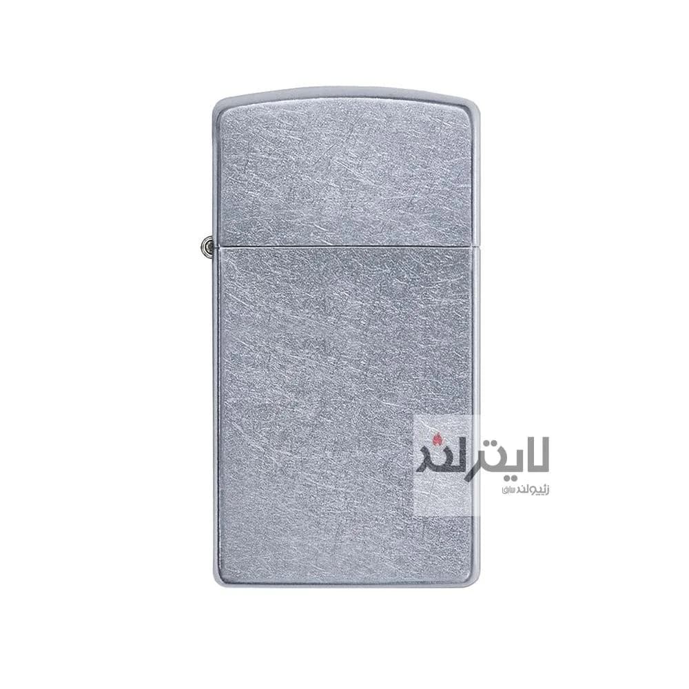 فندک زیپو مدل Slim Street Chrome کد 1607