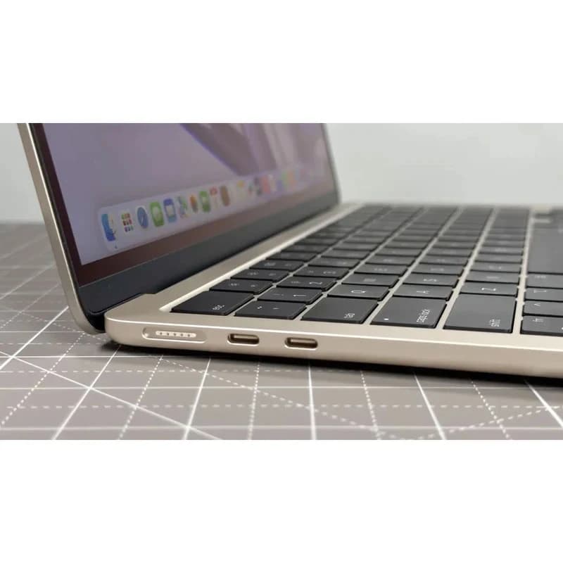 لپ تاپ 13.6 اینچی اپل مدل MacBook Air MC6A4 2025 M4-24GB RAM-512GB SSD رنگ بژ — تصویر ۸