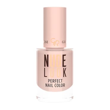 لاک‌ ناخن نود لوک گلدن رز مدل Nude Look Perfect