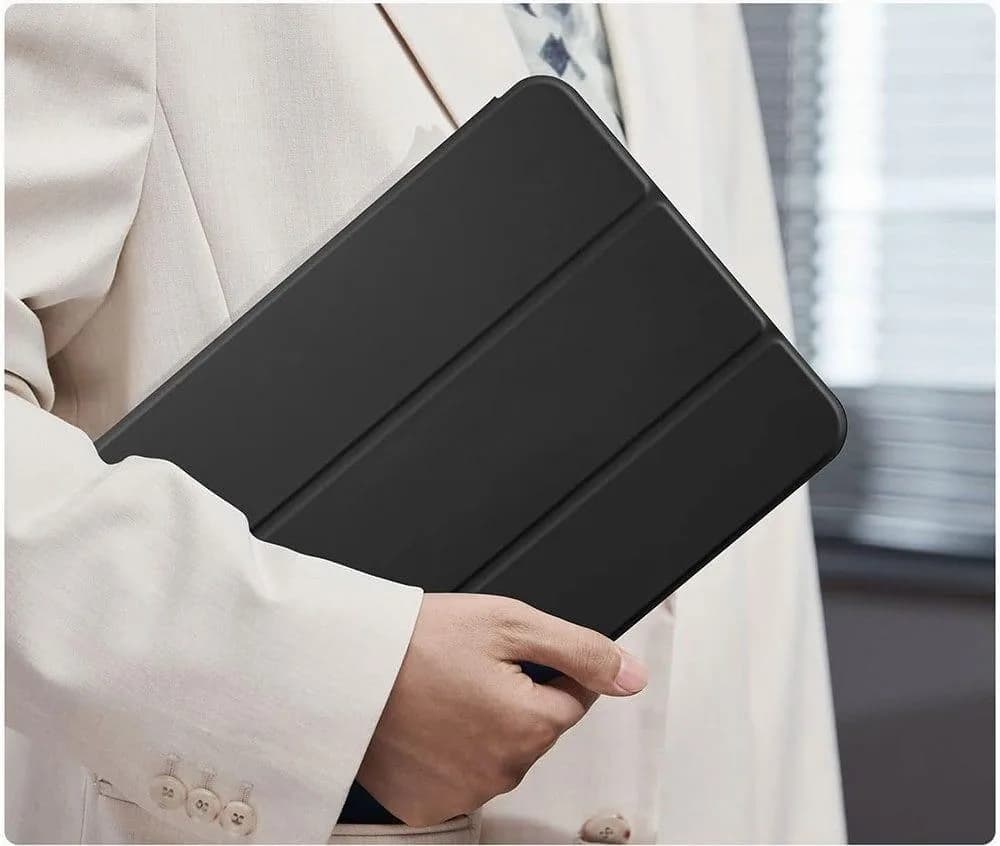 کیف کلاسوری اسمارت سیلیکونی | تبلت اپل iPad 10.9 (10th Gen) 2022 / ipad 10.9 (11th Gen ) 2025 همراه با جای قلم — تصویر ۶