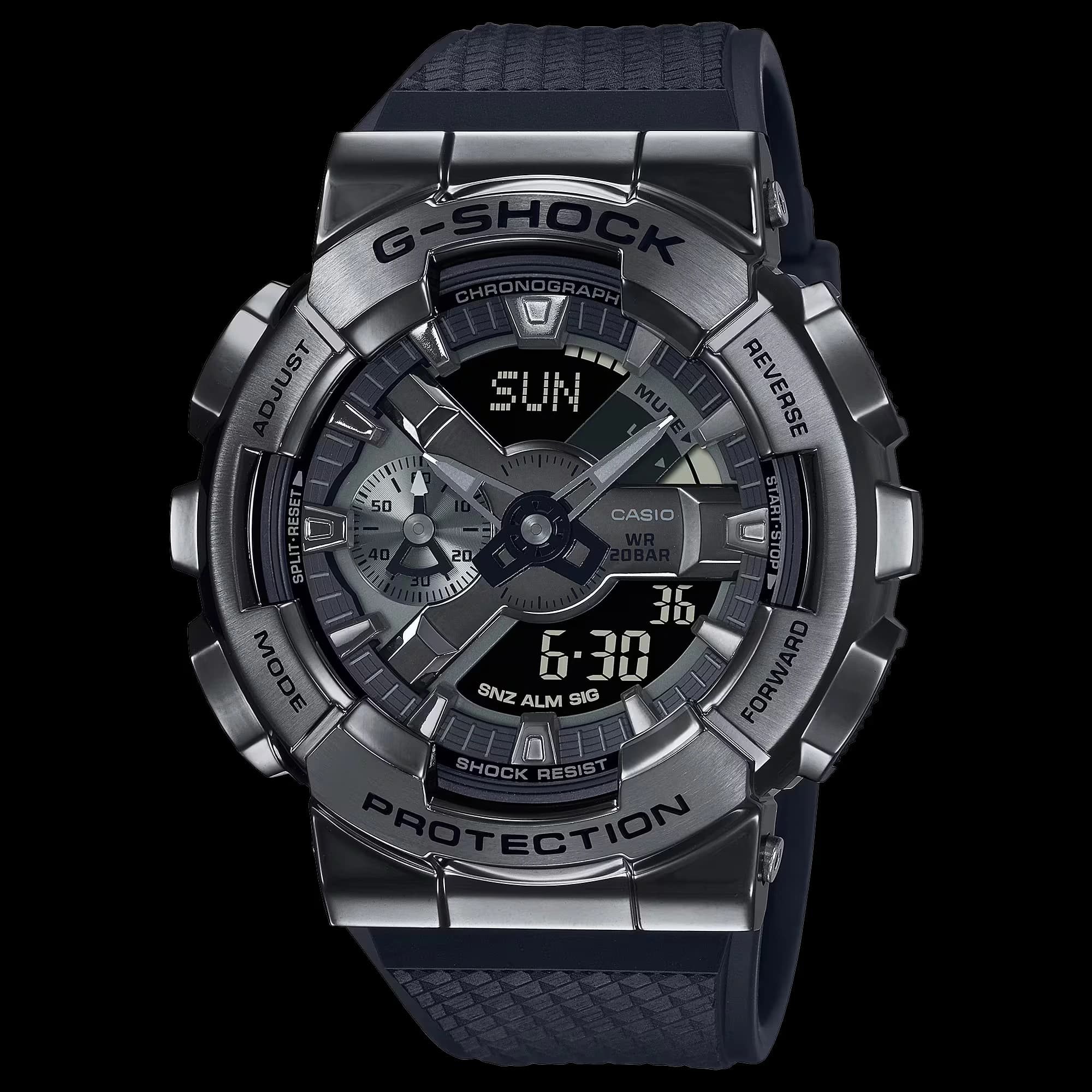 ساعت مچی مردانه G-SHOCK کاسیومدل GM-110BB-1ADR — تصویر ۵