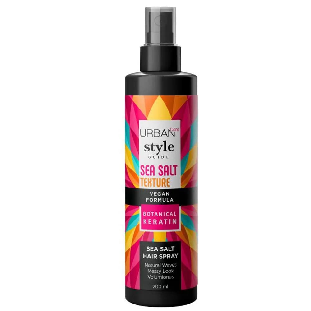 اسپری دوفاز نمک دریا اوربان کر 200 میل Urban Care Sea Salt Texture Spray – وگان و بافت‌دهنده مو