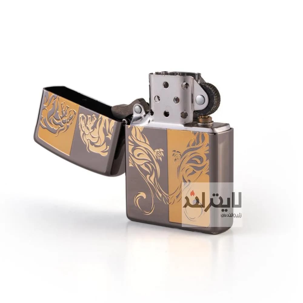 فندک زیپو مدل BK Leopard RE GD2468 — تصویر ۳