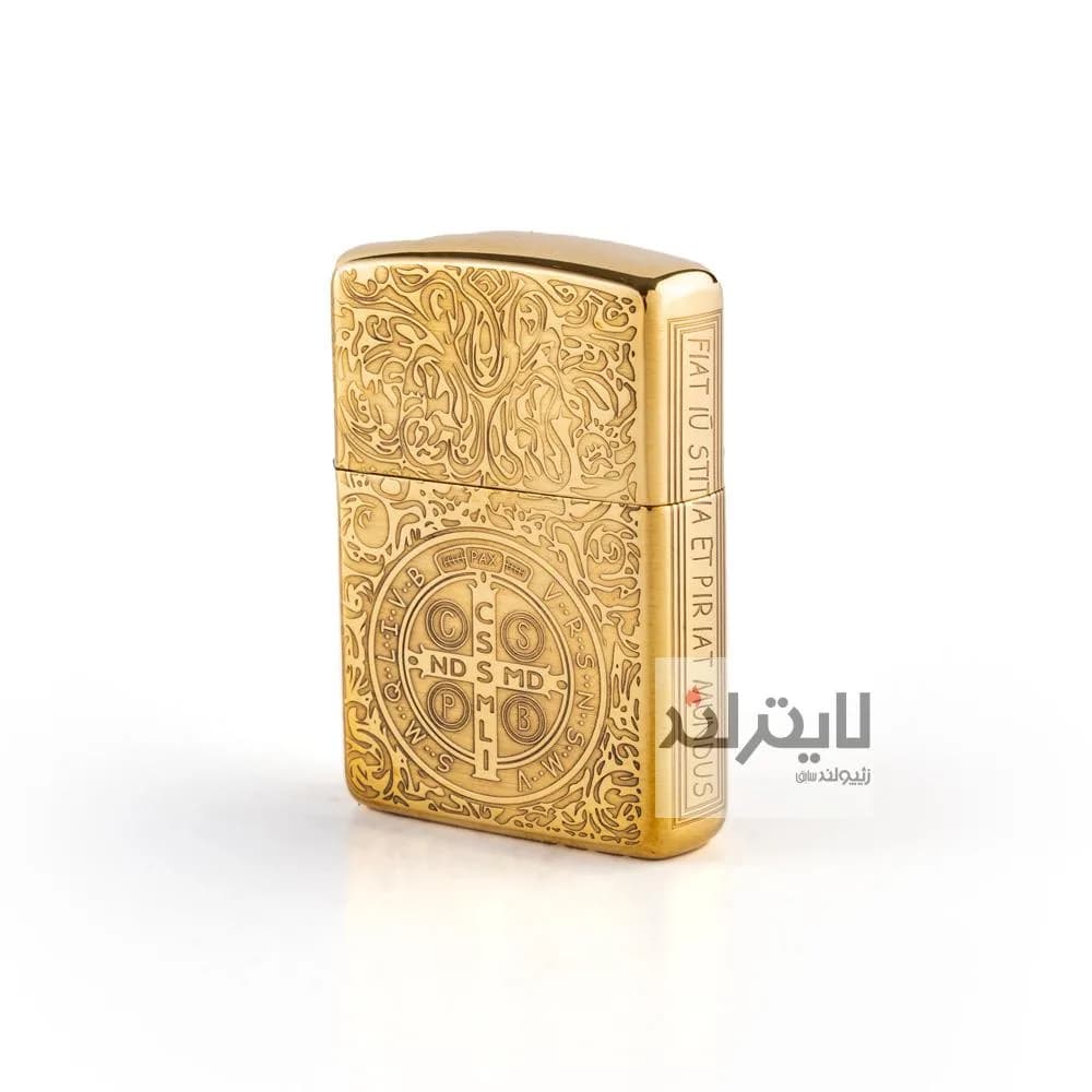فندک زیپو مدل BR FIN BR Armor Heavy CT071 کد 168
