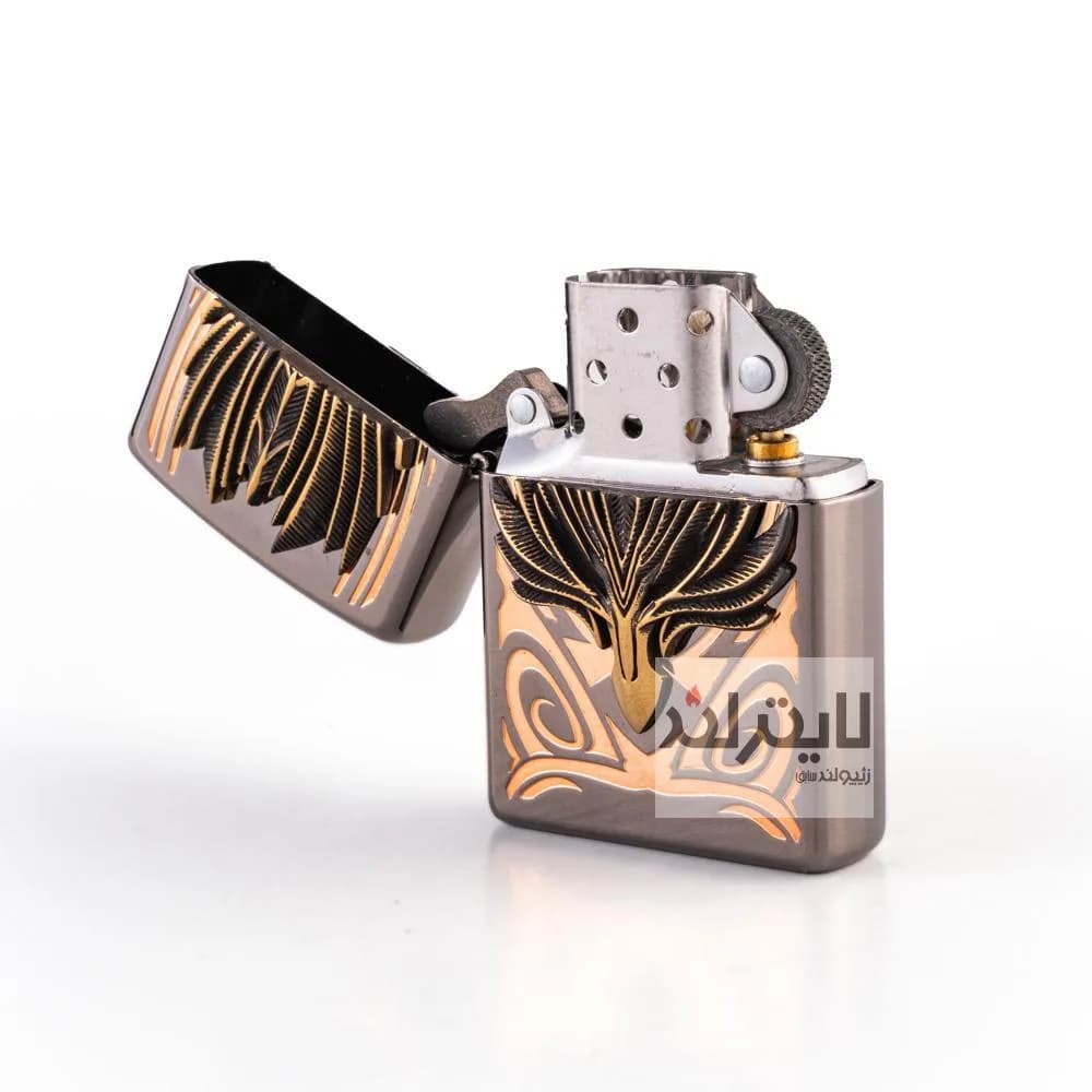 فندک زیپو مدل Feather — تصویر ۳