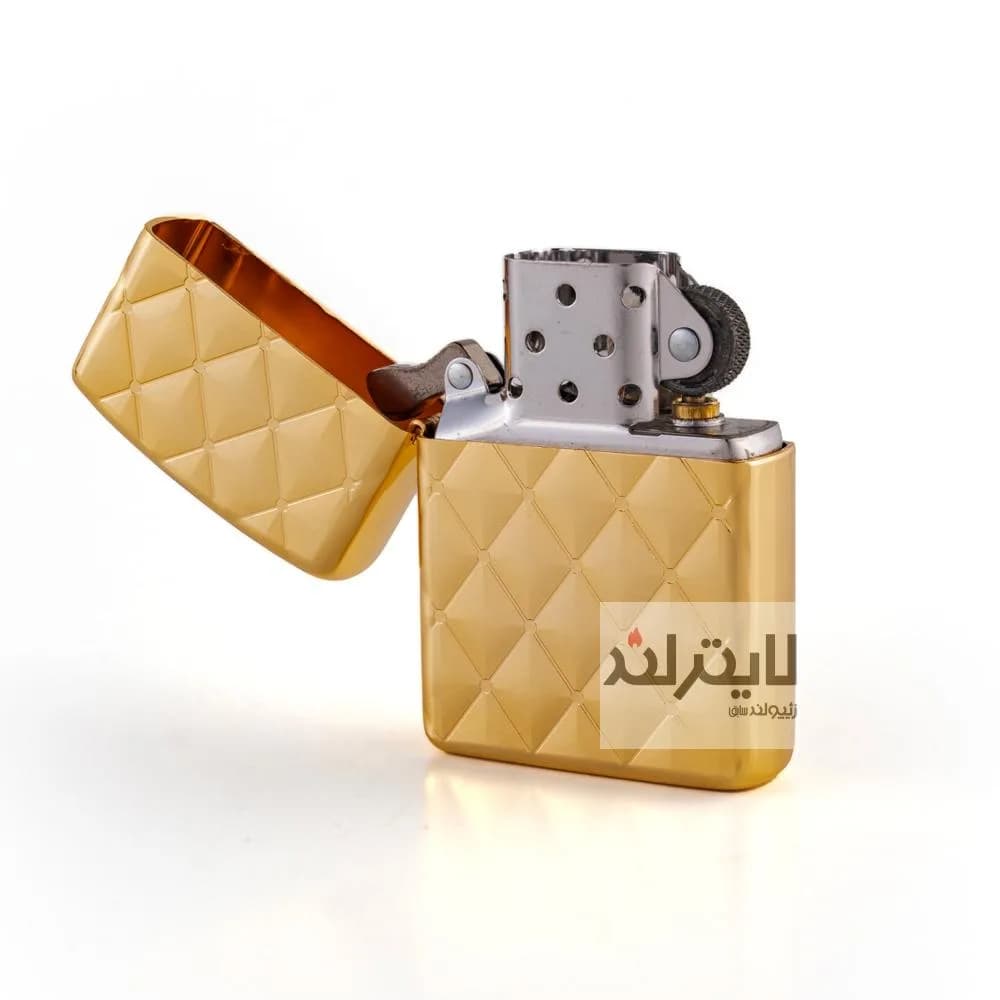فندک زیپو مدل A LOZENGE GD 6065 — تصویر ۳