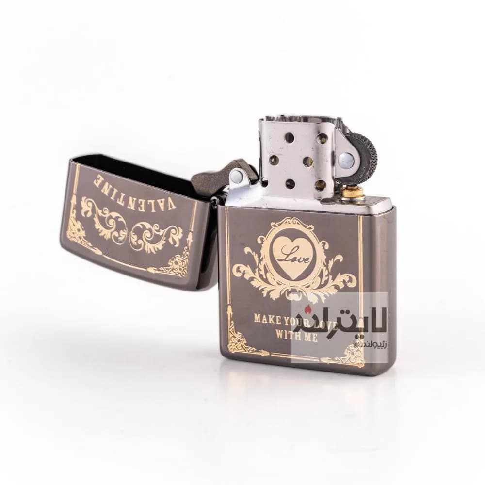 فندک زیپو مدل Valentine 1 BK 2401 — تصویر ۳