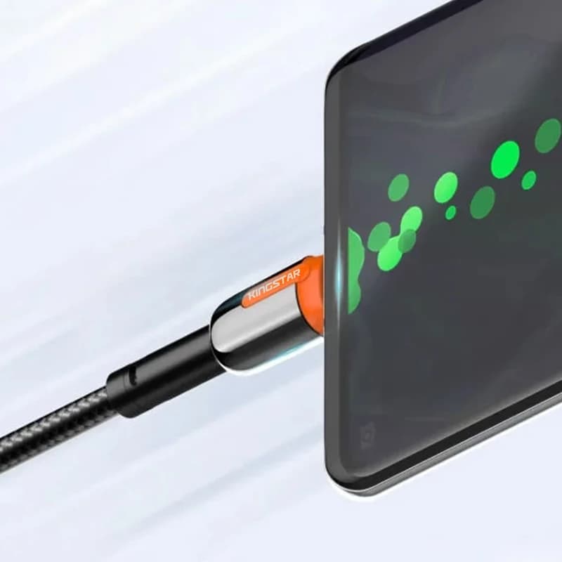 کابل تبدیل USB به microUSB کینگ استار مدل K42A طول 1 متر — تصویر ۲
