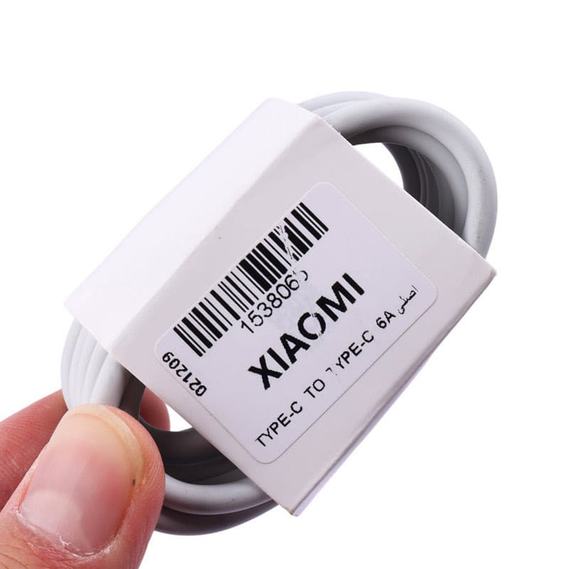 کابل تبدیل Xiaomi Type-C to Type-C 6A 1m — تصویر ۲