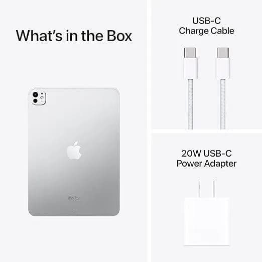 تبلت 11 اینچی اپل مدل iPad Pro 2024 M4 Wi-Fi ظرفیت 2 ترابایت و رم 16 گیگابایت|Apple iPad Pro 2024 M4 Wi-Fi 11 Inch Tablet 2TB and 16GB Ram — تصویر ۷