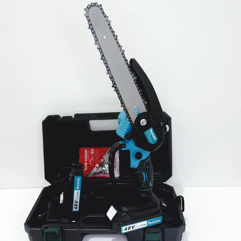 اره شارژی ماکیتا مدل makita-48v تیغه ۲۰ سانت با ولتاژ ۴۸ ولت