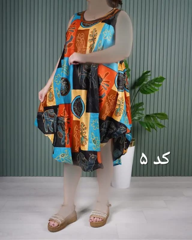سارافون چهل تیکه هندی 7313 — تصویر ۴