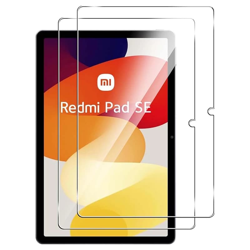 گلس شیشه ای شفاف محافظ صفحه نمایش تبلت ردمی پد اس ای Xiaomi Redmi Pad SE Tempered Glass Screen Protector
