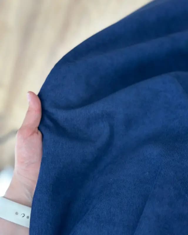 پیراهن مخمل مانتویی جلو دکمه 7308 — تصویر ۸