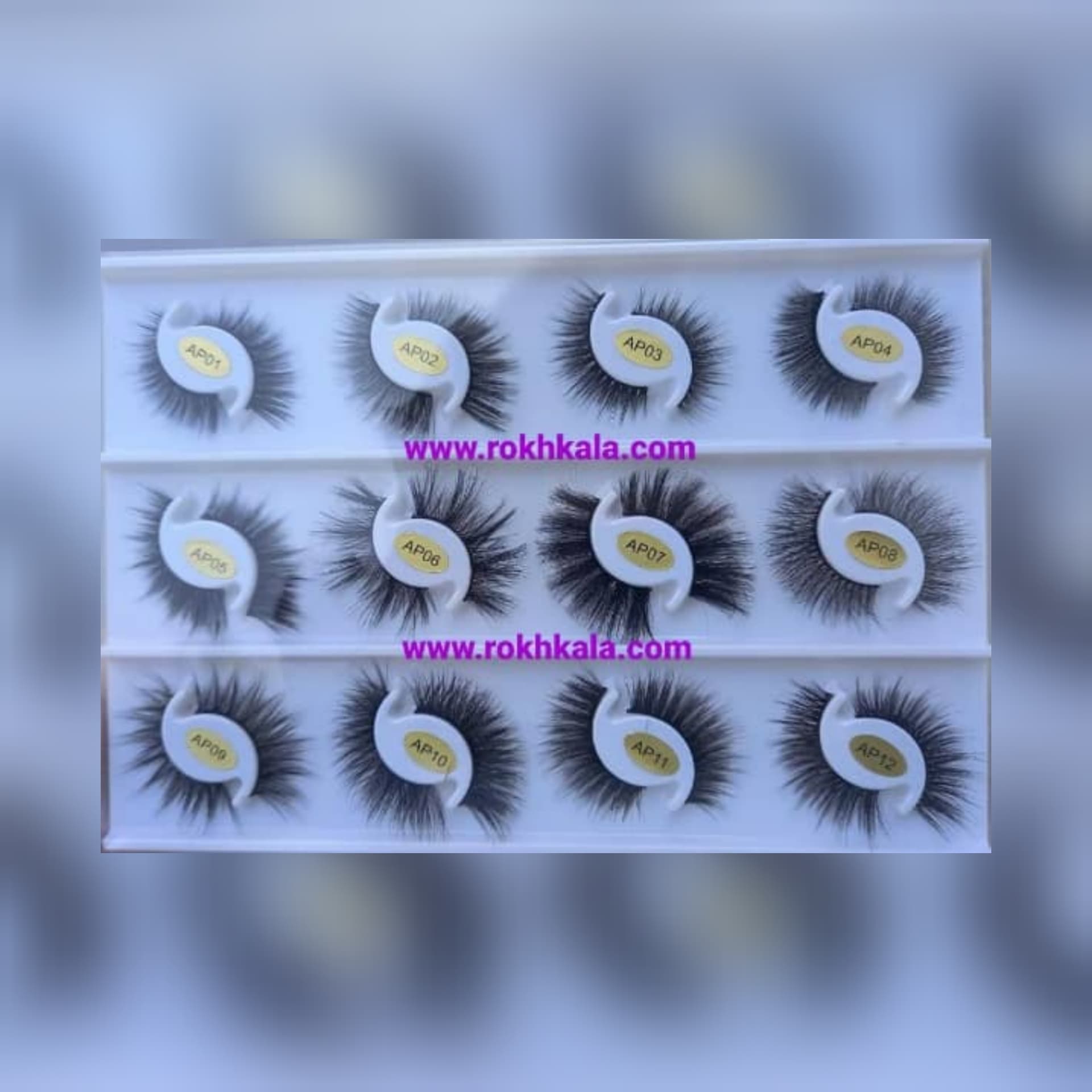 مژه مصنوعی امپل تری دی مدل Ample AP12 — تصویر ۲