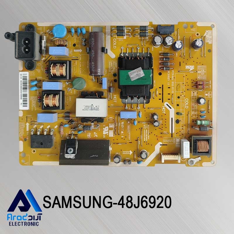 برد تغذیه تلویزیون سامسونگ 48J6920