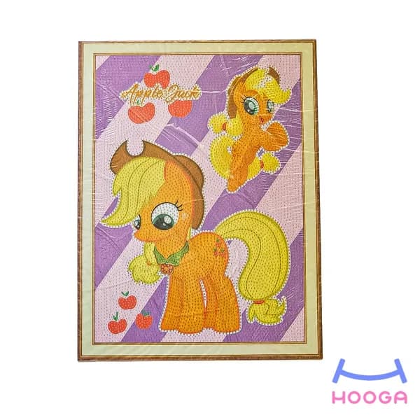 تابلو نقاشی الماسی بزرگ (40×30) طرح تکشاخ