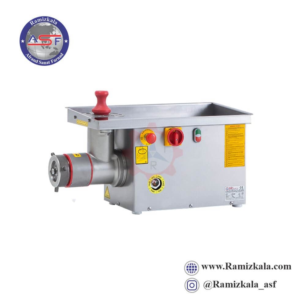 چرخ گوشت گیربکسی صنعتی آری ماکینا اصل ترکیه سایز 22 – Arı makina Model PKM 22