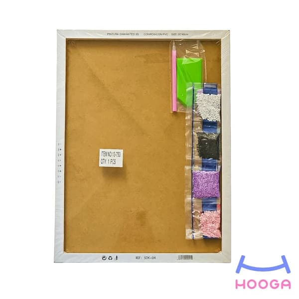 تابلو نقاشی الماسی بزرگ (40×30) طرح پوکمون — تصویر ۲