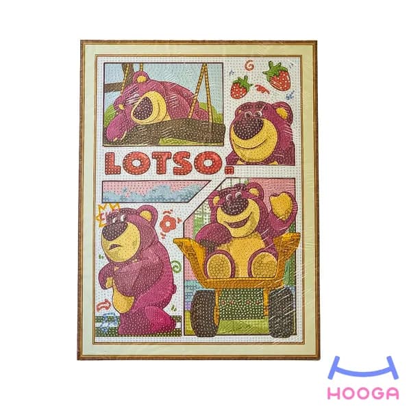تابلو نقاشی الماسی بزرگ (40×30) طرح لوتسو