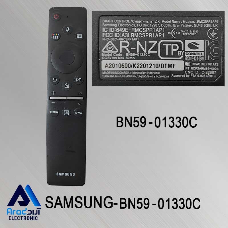 کنترل تلویزیون هوشمند Samsung سامسونگ BN59-01330C