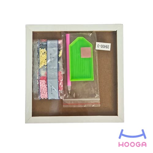 تابلو نقاشی الماسی 20×20 طرح کرومی و ملودی — تصویر ۲