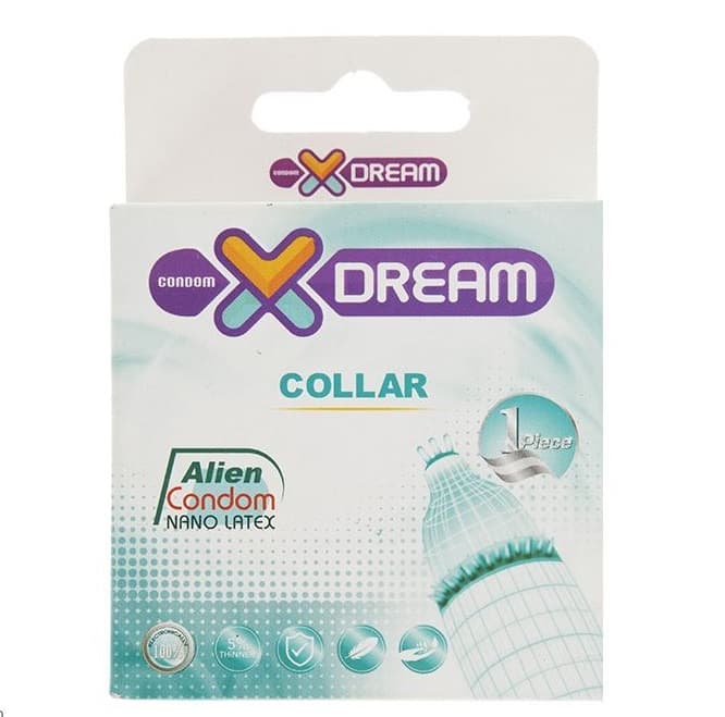 کاندوم ایکس دریم قوطی 1 عدد COLLAR — تصویر ۲