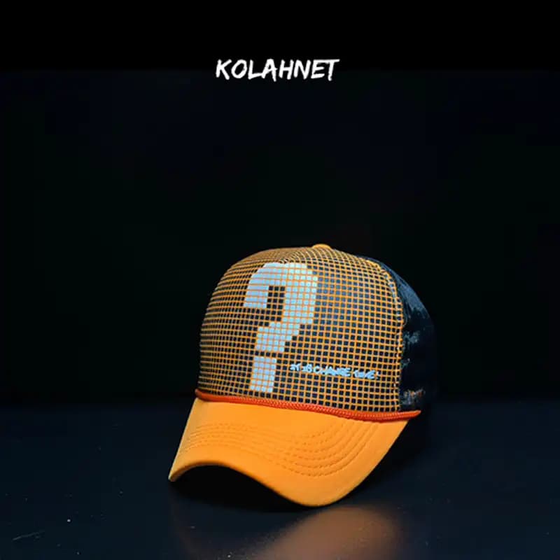 کلاه پشت تور ابری طرح دار کد 5644 — تصویر ۵