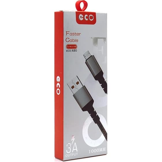 کابل شارژ ECO مدل A80 میکرو usb