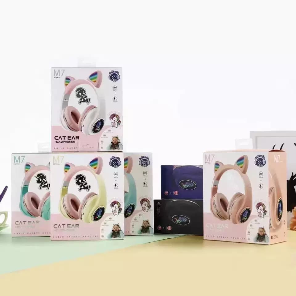 هدفون بلوتوثی Cat ear M7 — تصویر ۷