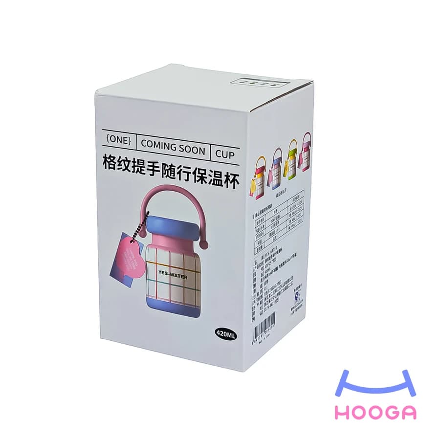 تراول ماگ چهارخونه پینترستی طرح 2 — تصویر ۳