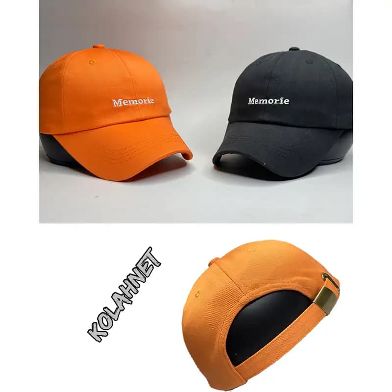 کلاه بیسبالی کتان طرح memor کد 5538 — تصویر ۳