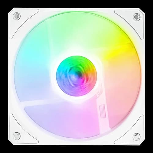 خنک کننده بادی کولر مستر مدل SickleFlow 120 White Edition — تصویر ۳