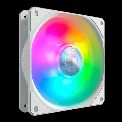 خنک کننده بادی کولر مستر مدل SickleFlow 120 White Edition