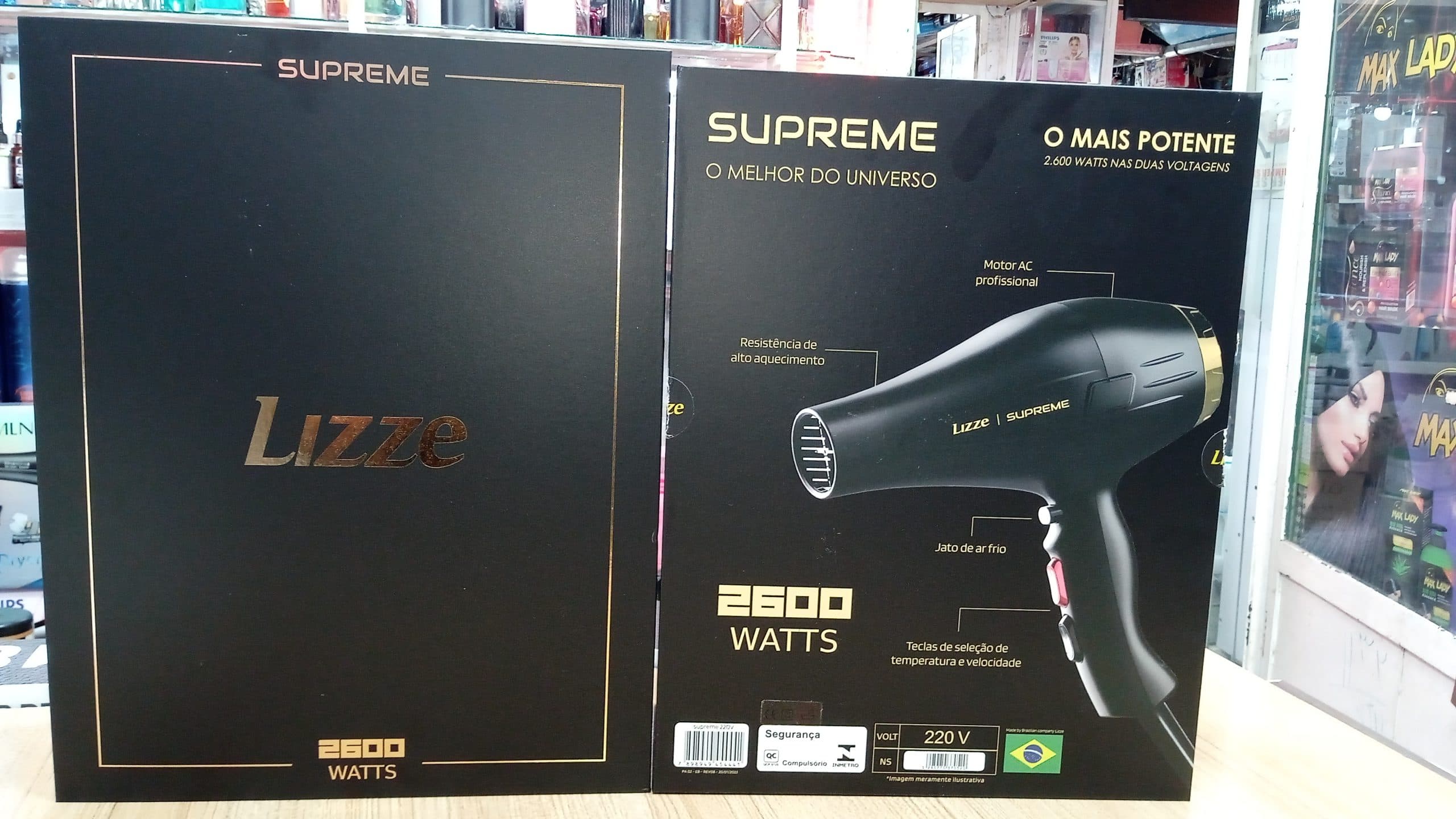 سشوار 2600 وات لیز Lizze SUPREME (فوقه حرفه ای و پرقدرت — تصویر ۲