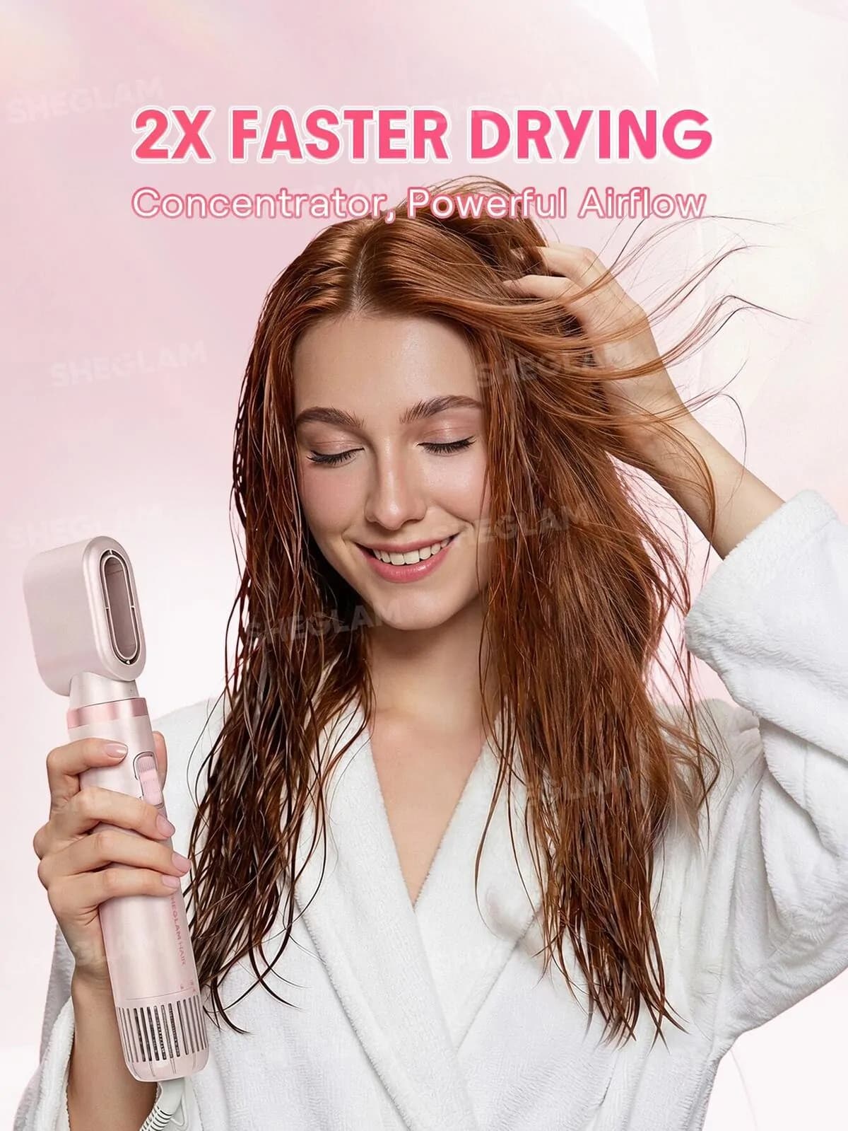 سشوار و حالتدهنده مو چند کاره مولتی استایلر شیگلم Blowout Bliss All-In-One Multi-Styler — تصویر ۳
