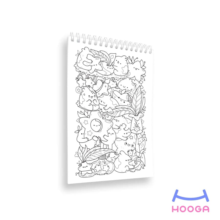 دفتر رنگ آمیزی بزرگسال طرح 3 — تصویر ۳