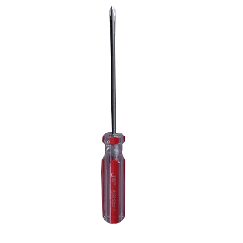 پیچ گوشتی چهارسو جتک 6×125 دسته کریستالی مدل LC6-125