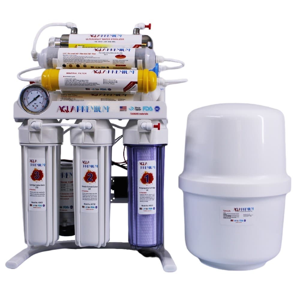 دستگاه تصفیه آب خانگی آکواپرمیوم مدل A9OABU12-ML-TL4 — تصویر ۴