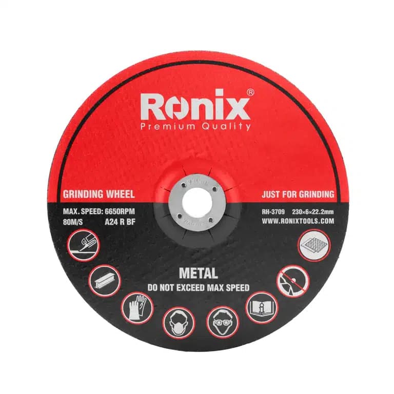 سنگ ساب آهن 230 میلی متری رونیکس مدل : RH-3709