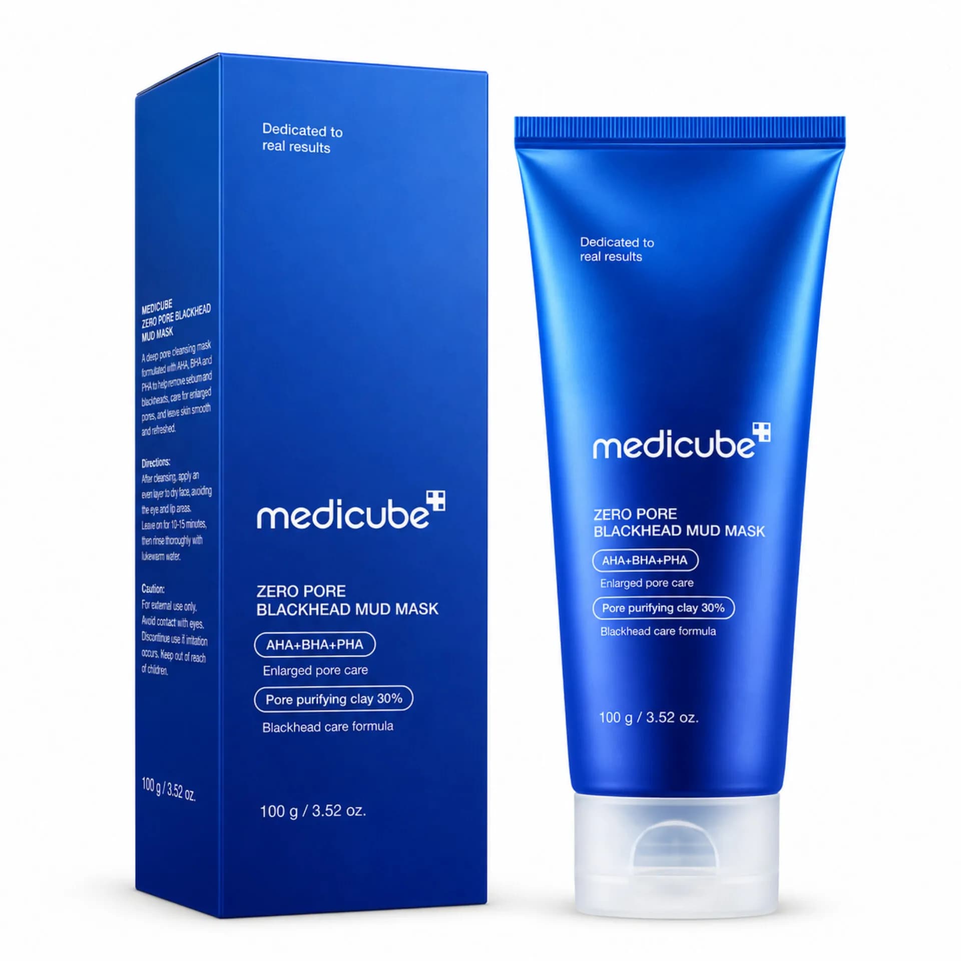 ماسک خاک رس ضد جوش سرسیاه مدی کیوب Zero Pore حجم 100 گرم | Medicube Zero Pore Blackhead Mud Mask — تصویر ۲