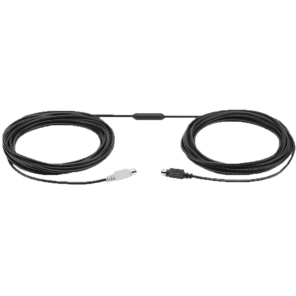 کابل افزایش طول وب کم کنفرانس گروهی لاجیتک 10 متری – Extender Cable — تصویر ۲