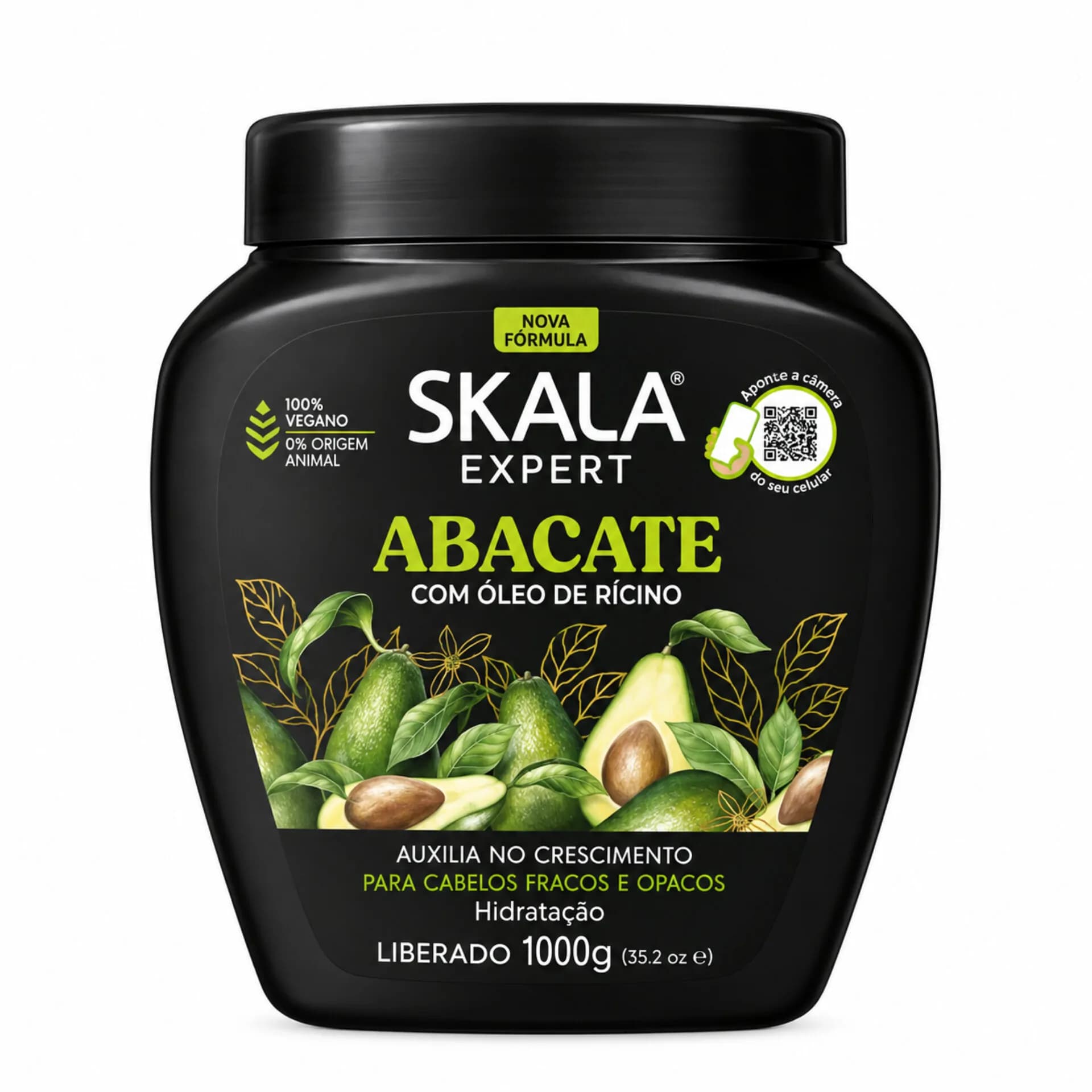 ماسک مو اسکالا آووکادو و روغن کرچک 1000 گرم | Skala Expert Abacate