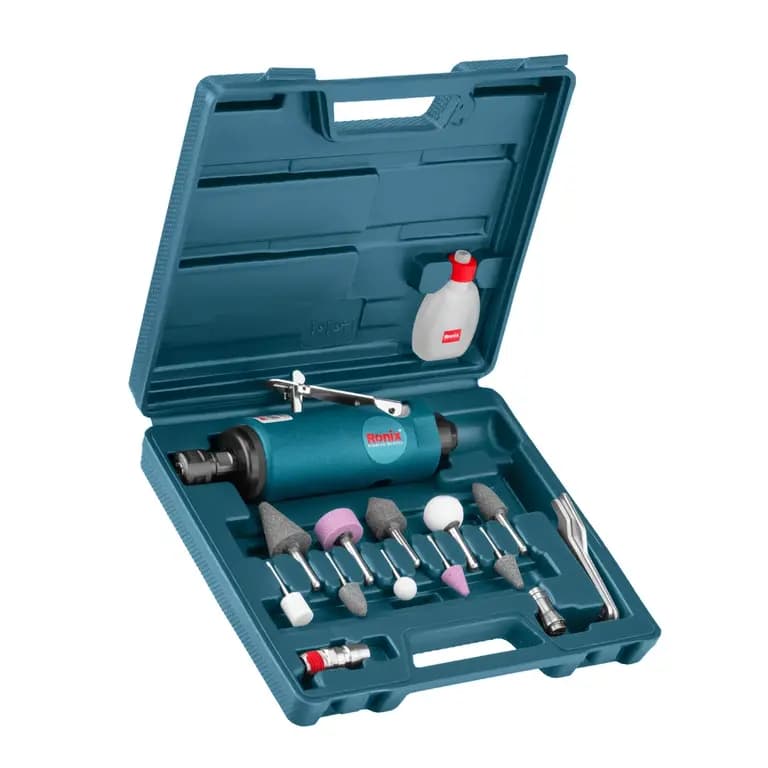 کیت فرز انگشتی بادی رونیکس مدل RA-1802 ۱۶ پارچه — تصویر ۲