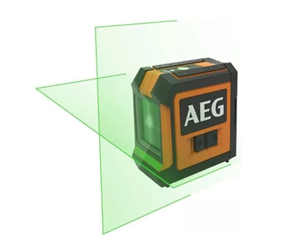 تراز لیزری AEG دو خط نور سبز CLG220-K