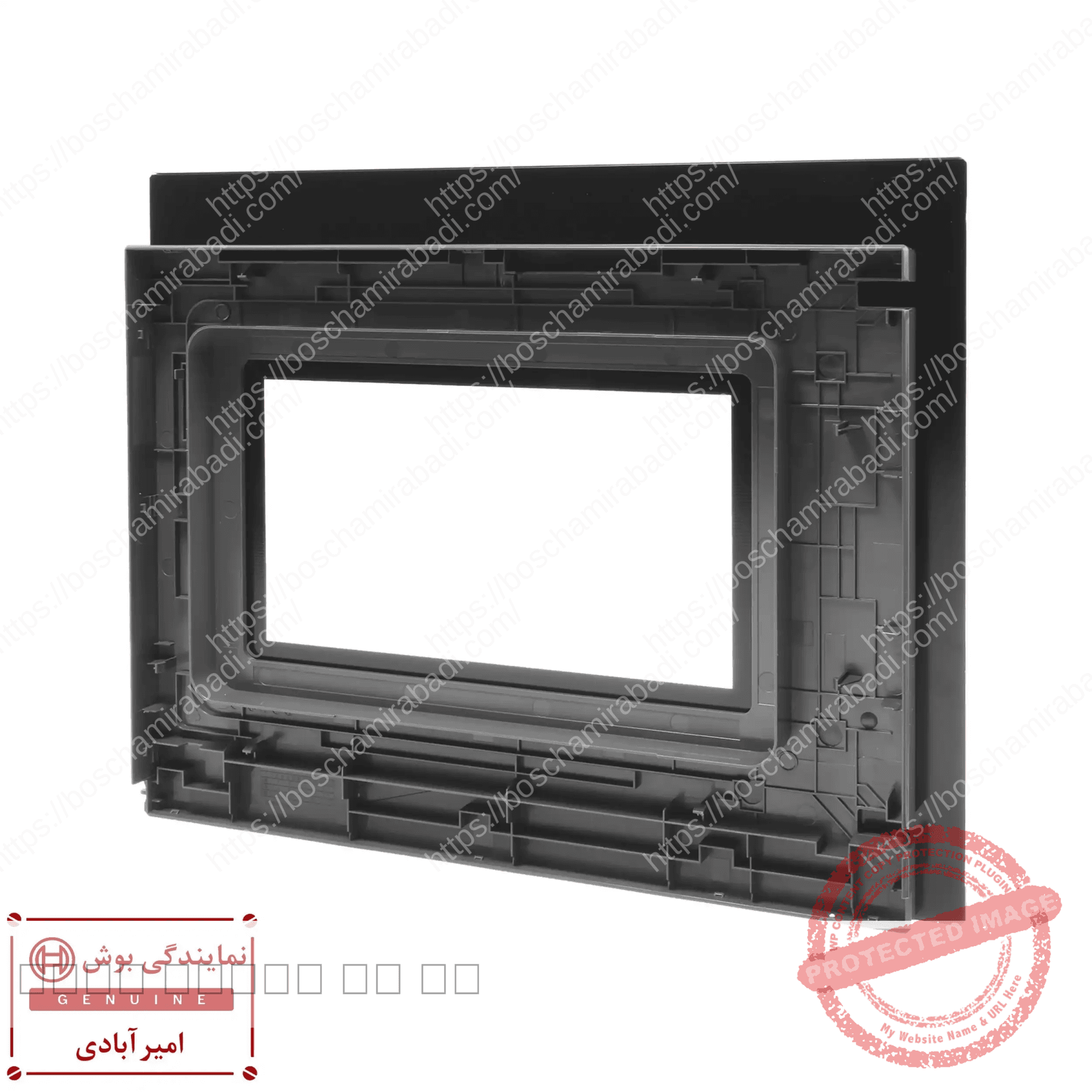 شیشه مایکروفر بوش در برقی اورجینال کد 11024296 — تصویر ۲