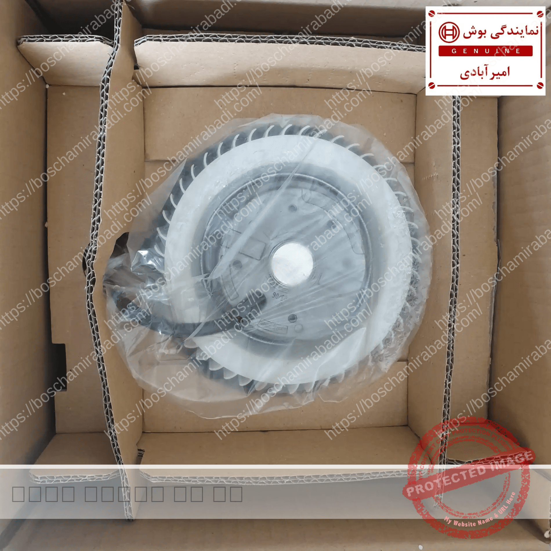 موتور هود بوش 7 سیم و زیمنس اورجینال کد 431523 — تصویر ۳