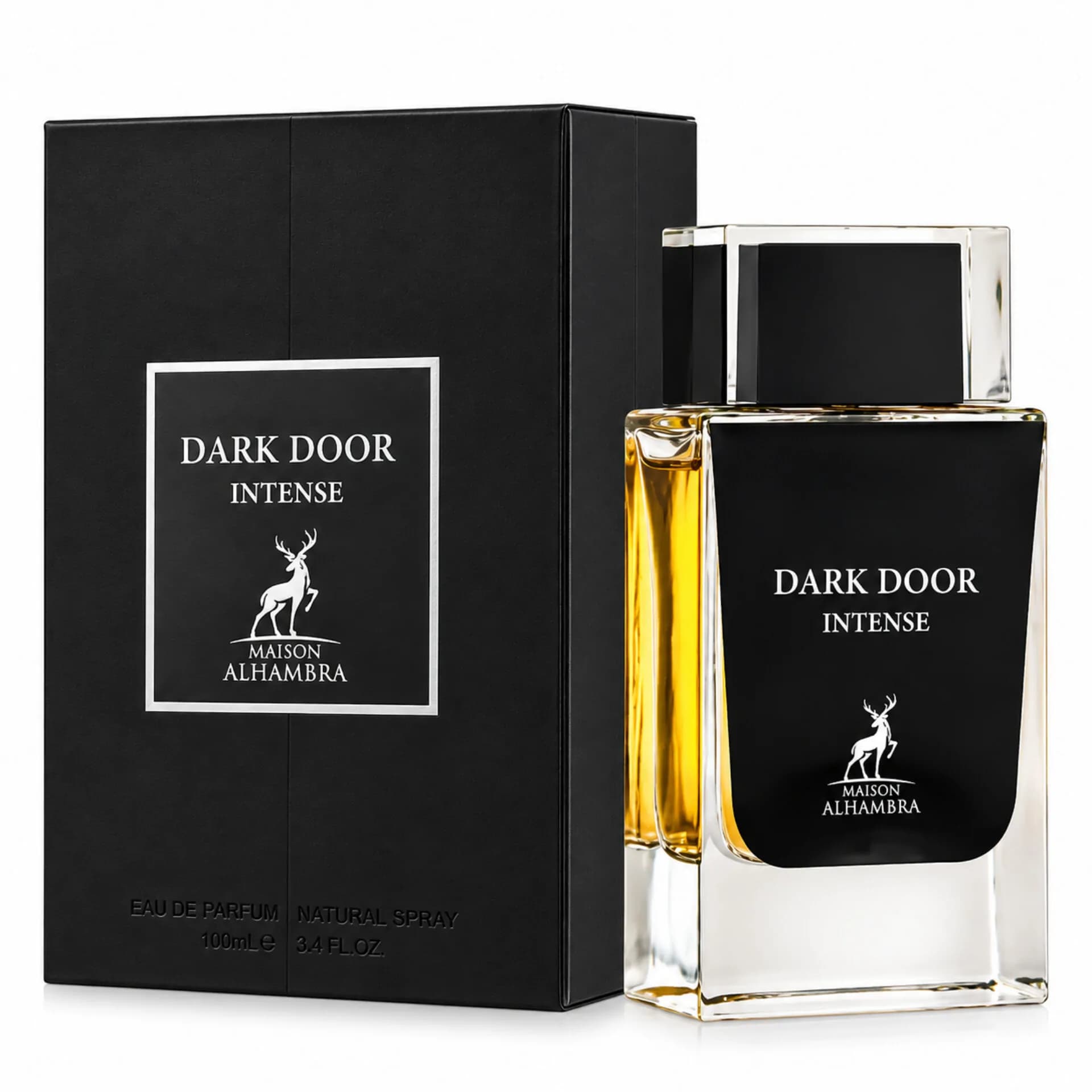 ادکلن مردانه دیور هوم اینتنس الحمبرا 100 میل | Maison Alhambra Dark Door Intense — تصویر ۲