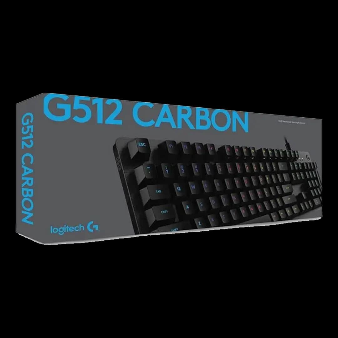 کیبورد باسیم لاجیتک مدل G512 Carbon GX Blue Tactile Switch Black — تصویر ۲